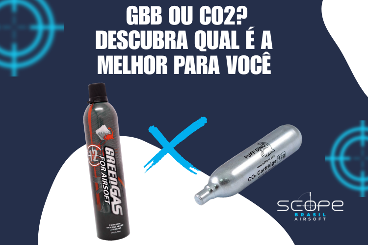 Arma de Airsoft: GBB ou CO2? Descubra Qual é a Melhor Para Você