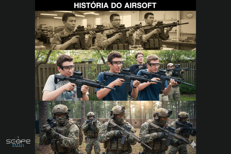 A História do Airsoft: Do Japão ao Mundo