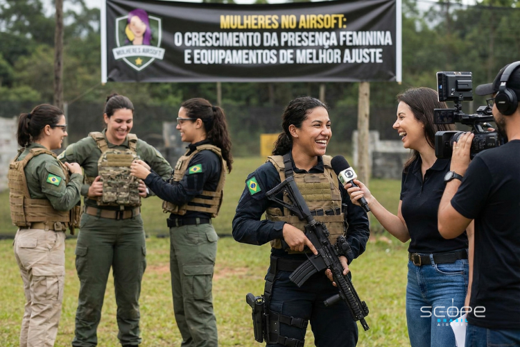 Mulheres no Airsoft: O Crescimento da Presença Feminina e Equipamentos de Melhor Ajuste