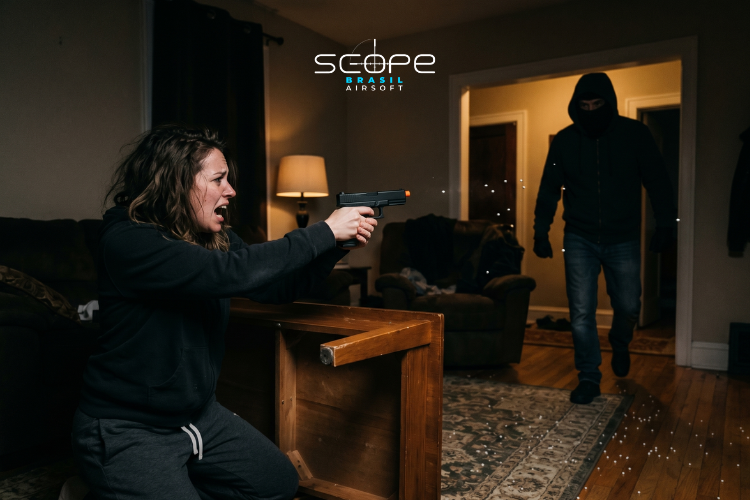Airsoft pode ser usado como defesa pessoal? Entenda os riscos