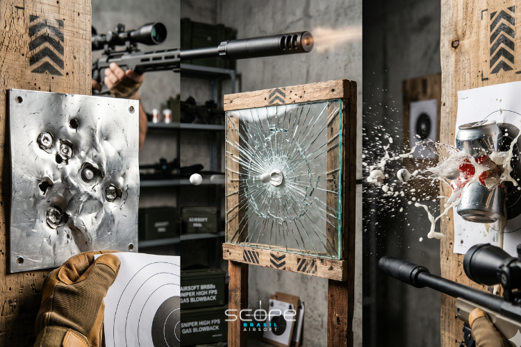 Qual arma de airsoft causa mais estragos em campo?